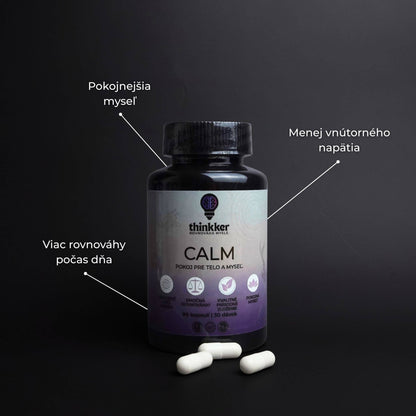 Calm – prémiový výživový doplnok na redukciu stresu