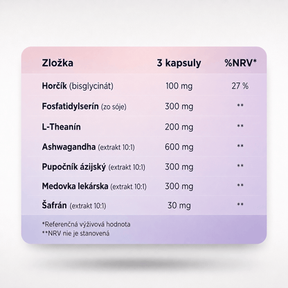 Vitality Complex - stres, spánok a imunita