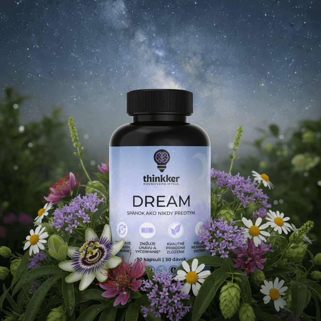 Dream – prémiový výživový doplnok na zlepšenie spánku