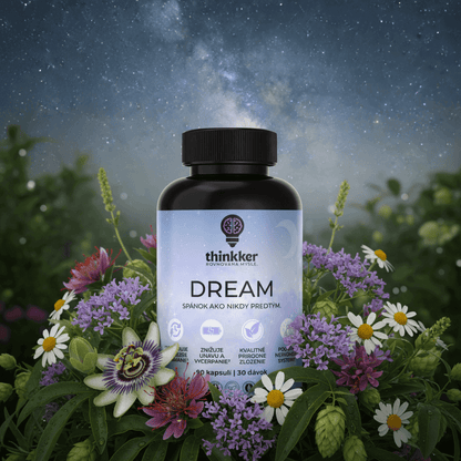 Dream – prémiový výživový doplnok na zlepšenie spánku
