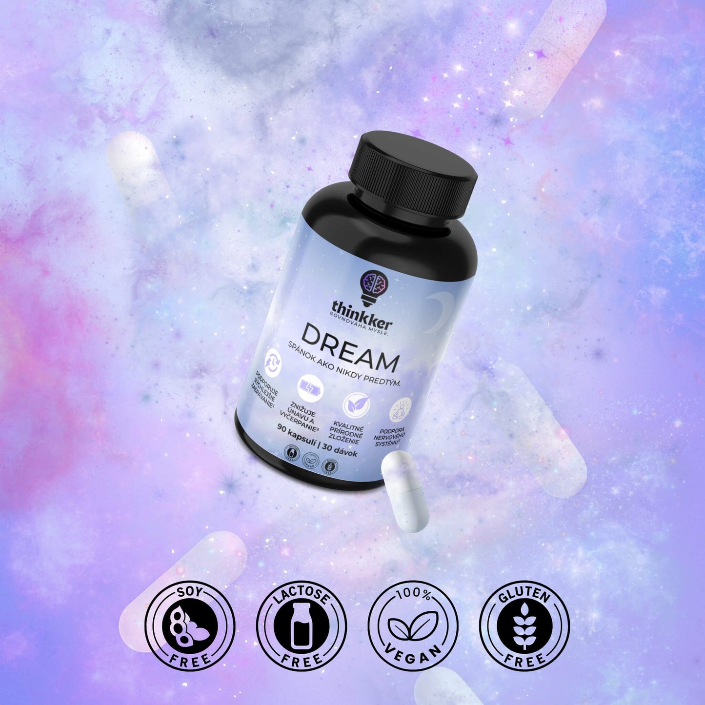 Dream – prémiový výživový doplnok na zlepšenie spánku