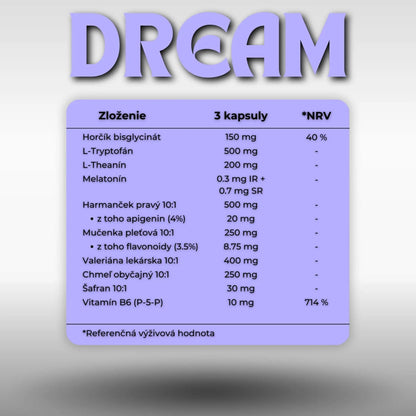 Balance duo Dream doplnok na spanie thinkker zloženie tabuľka