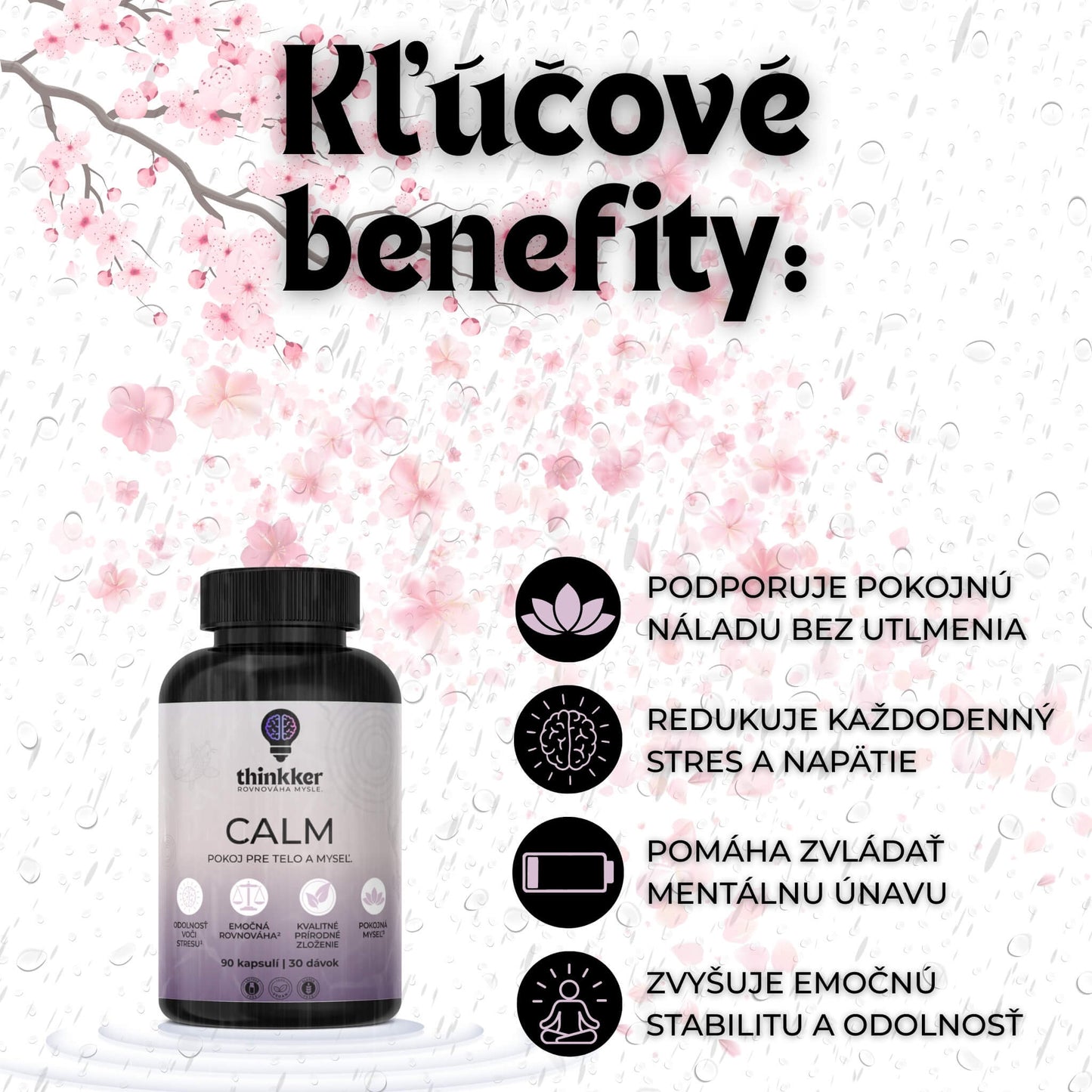 CALM – prémiový výživový doplnok na redukciu stresu