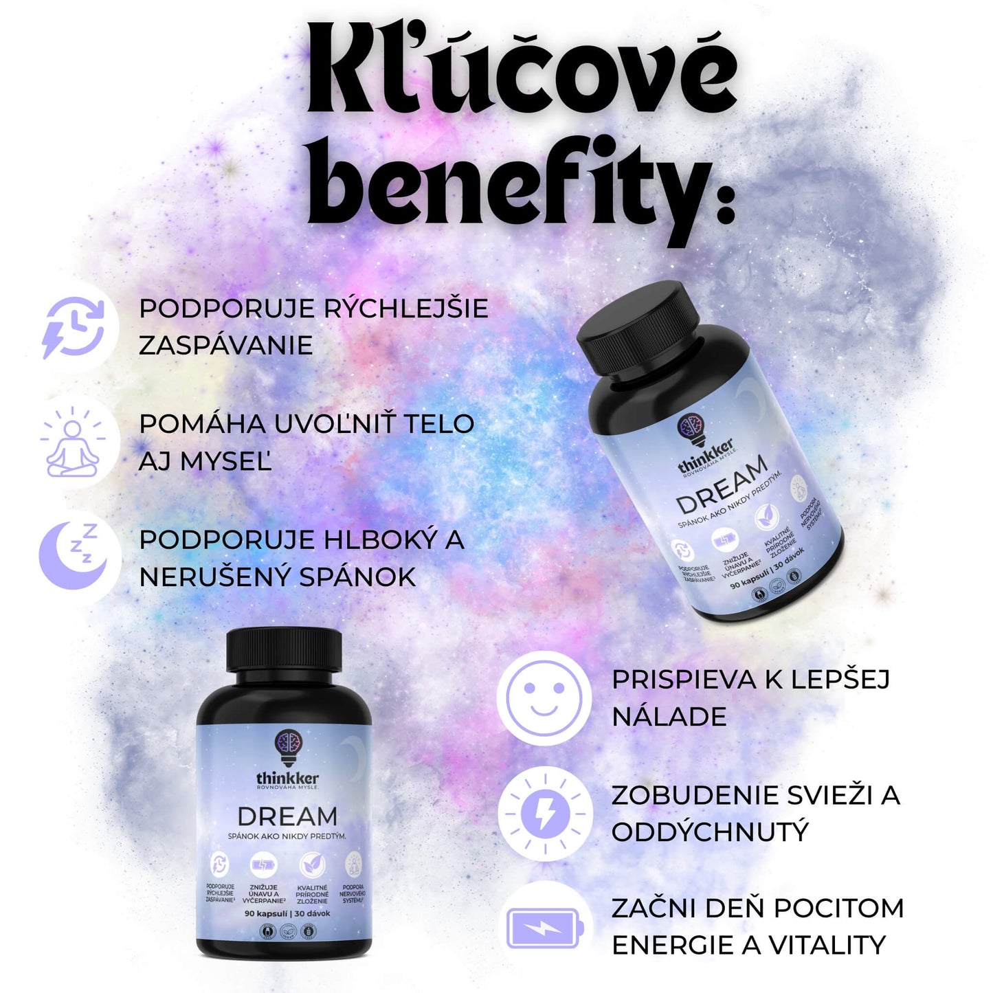 Balance Duo - pokoj cez deň, hlboký spánok v noci