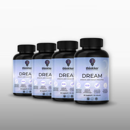 Dream – prémiový výživový doplnok na zlepšenie spánku