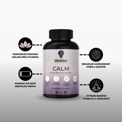 CALM – prémiový výživový doplnok na redukciu stresu