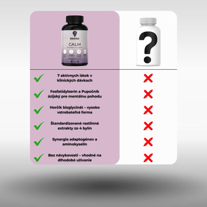 CALM – prémiový výživový doplnok na redukciu stresu