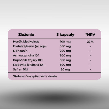 CALM – prémiový výživový doplnok na redukciu stresu
