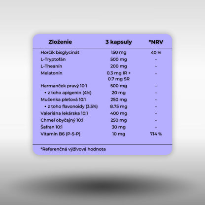 Dream – prémiový výživový doplnok na zlepšenie spánku